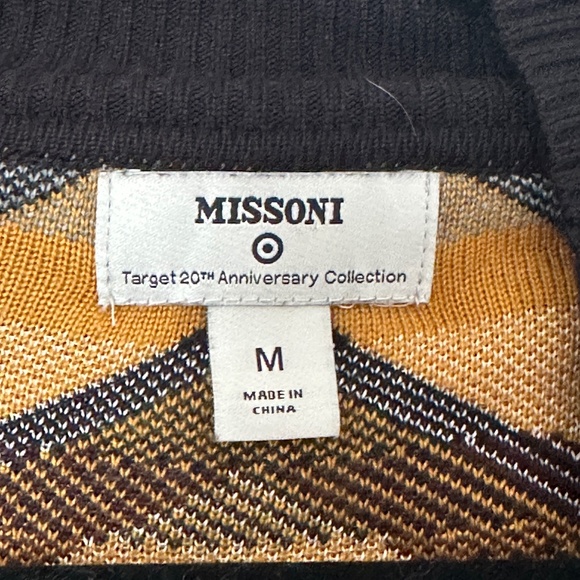 Missoni For Target Zig Zag Stripes Long Sleeve Sweater Cardigan Size M Medium - Picture 3 of 9